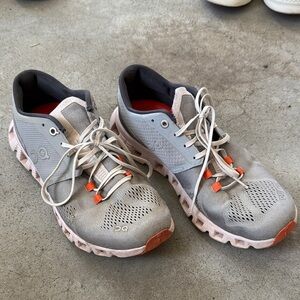 On Running Women’s with Gray Athletic Shoes
